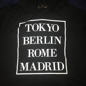 Forever 21 Midnight Black Hoodie